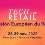 Bannière du salon européen du retail Tech for retail