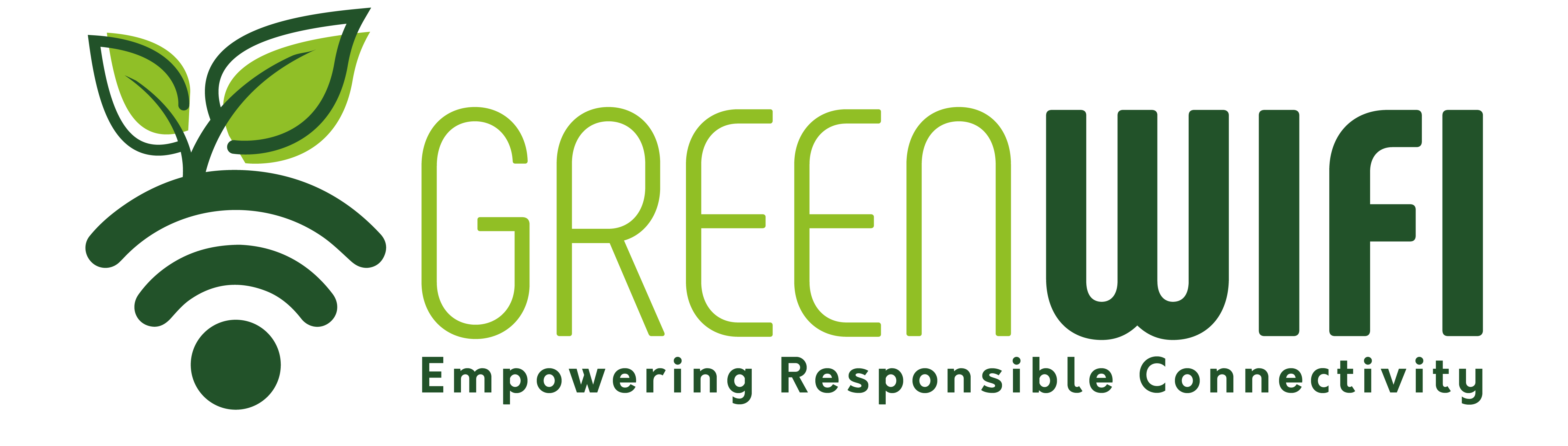 logo green wifi